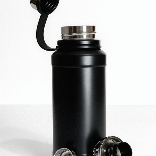Stealth Black Thermo Flask